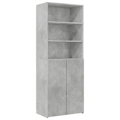 Storage Cabinet 70X42.5X225 Cm Engineered Wood