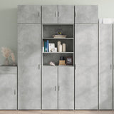 Storage Cabinet 70X42.5X225 Cm Engineered Wood