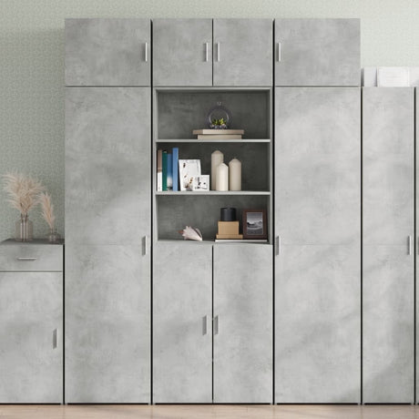 Storage Cabinet 70X42.5X225 Cm Engineered Wood