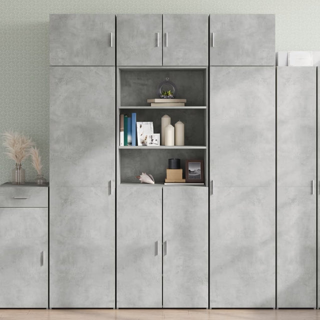 Storage Cabinet 70X42.5X225 Cm Engineered Wood