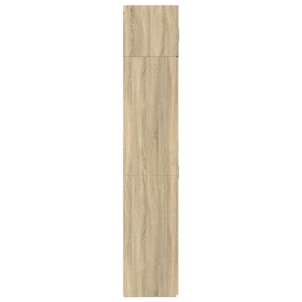 Storage Cabinet 70X42.5X225 Cm Engineered Wood