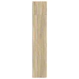 Storage Cabinet 70X42.5X225 Cm Engineered Wood