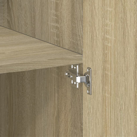 Storage Cabinet 70X42.5X225 Cm Engineered Wood