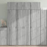 Storage Cabinet 70X42.5X225 Cm Engineered Wood