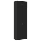 Storage Cabinet 70X42.5X225 Cm Engineered Wood