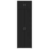 Storage Cabinet 70X42.5X225 Cm Engineered Wood