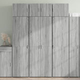Storage Cabinet 70X42.5X225 Cm Engineered Wood