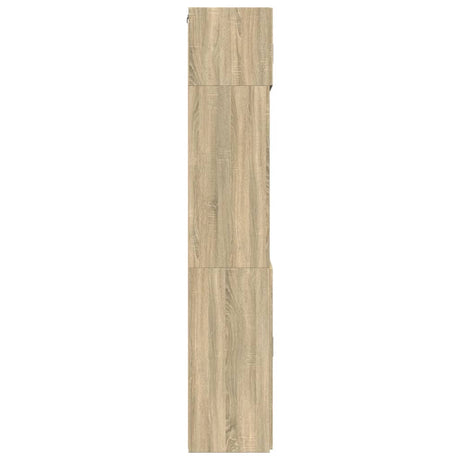 Storage Cabinet 80X42.5X225 Cm Engineered Wood