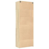 Storage Cabinet 80X42.5X225 Cm Engineered Wood
