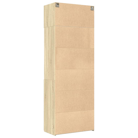 Storage Cabinet 80X42.5X225 Cm Engineered Wood