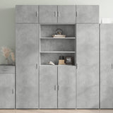Storage Cabinet 80X42.5X225 Cm Engineered Wood