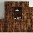 Storage Cabinet 80X42.5X225 Cm Engineered Wood