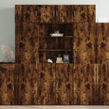 Storage Cabinet 80X42.5X225 Cm Engineered Wood