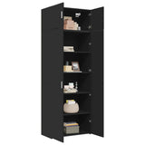 Storage Cabinet 80X42.5X225 Cm Engineered Wood