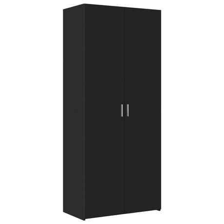 Storage Cabinet 80X42.5X225 Cm Engineered Wood