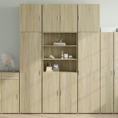 Highboard 80X42.5X249 Cm Engineered Wood