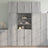 Highboard 80X42.5X249 Cm Engineered Wood