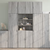Highboard 80X42.5X249 Cm Engineered Wood