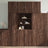Highboard 80X42.5X249 Cm Engineered Wood