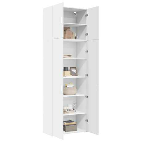 Highboard 80X42.5X249 Cm Engineered Wood