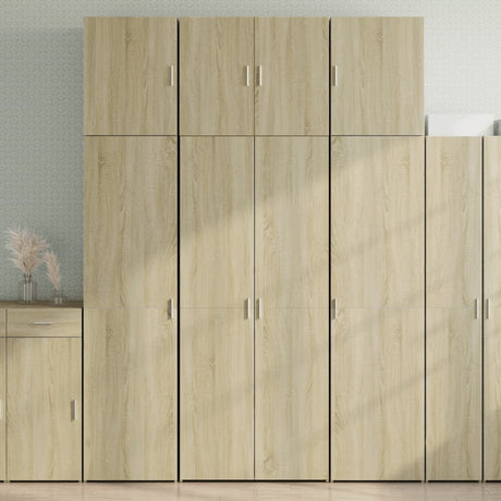 Highboard 80X42.5X249 Cm Engineered Wood
