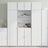 Highboard 70X42.5X185 Cm Engineered Wood