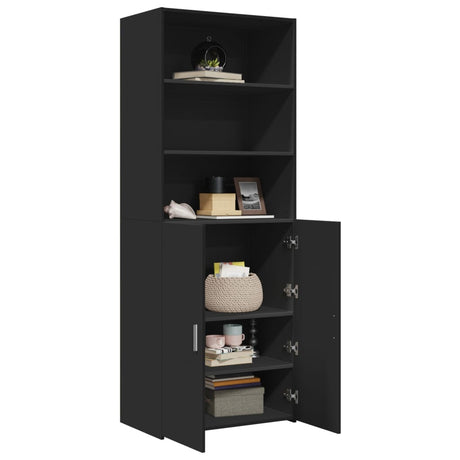 Highboard 70X42.5X185 Cm Engineered Wood