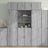 Highboard 70X42.5X185 Cm Engineered Wood