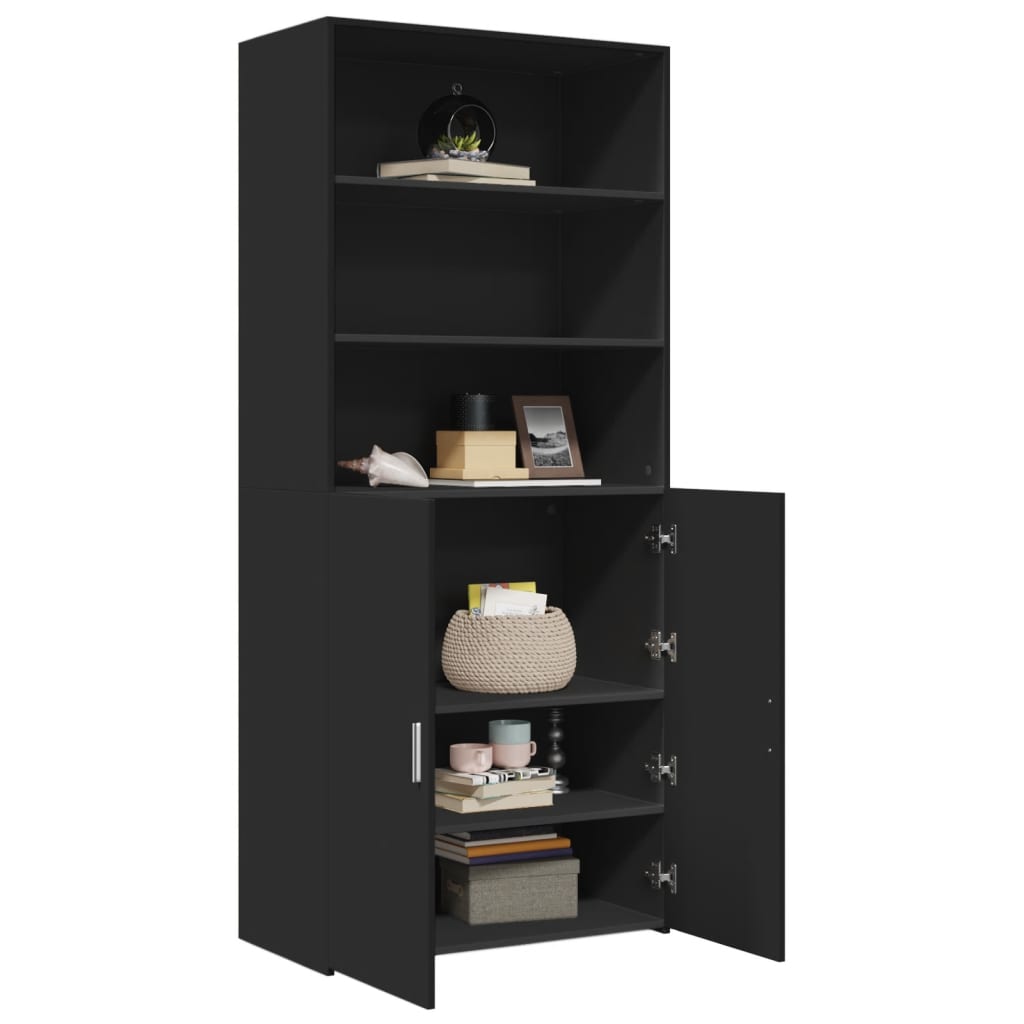 Highboard 80X42.5X185 Cm Engineered Wood