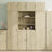 Highboard 80X42.5X185 Cm Engineered Wood