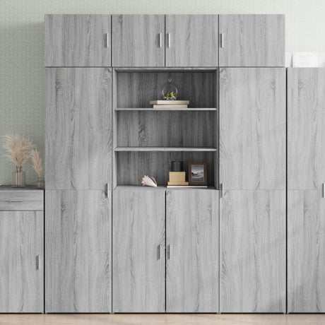 Highboard 80X42.5X185 Cm Engineered Wood