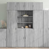 Highboard 80X42.5X185 Cm Engineered Wood