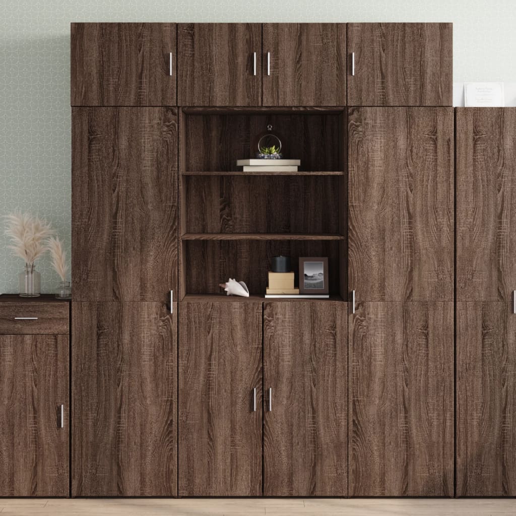 Highboard 80X42.5X185 Cm Engineered Wood