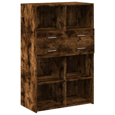 Highboard 80X42.5X124 Cm Engineered Wood