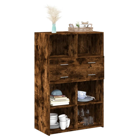 Highboard 80X42.5X124 Cm Engineered Wood