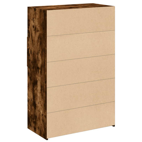Highboard 80X42.5X124 Cm Engineered Wood