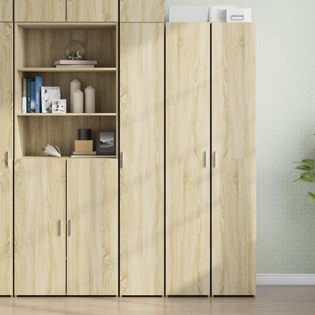 Highboard 30X42.5X185 Cm Engineered Wood