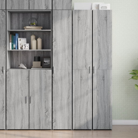 Highboard 30X42.5X185 Cm Engineered Wood