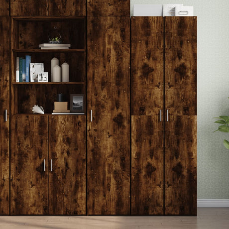 Highboard 40X42.5X185 Cm Engineered Wood