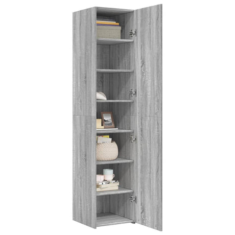 Highboard 40X42.5X185 Cm Engineered Wood