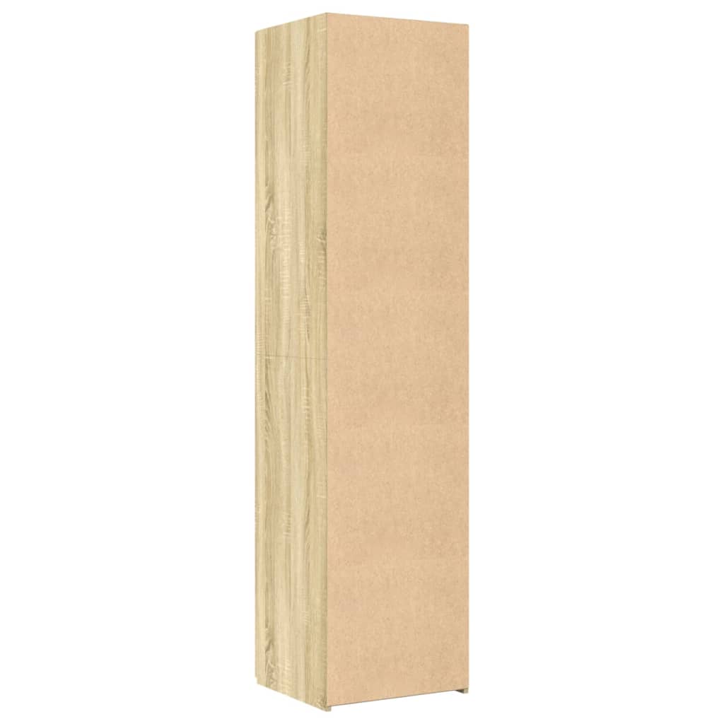 Highboard 50X42.5X185 Cm Engineered Wood