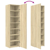 Highboard 50X42.5X185 Cm Engineered Wood