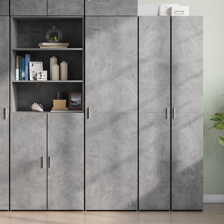 Highboard 50X42.5X185 Cm Engineered Wood