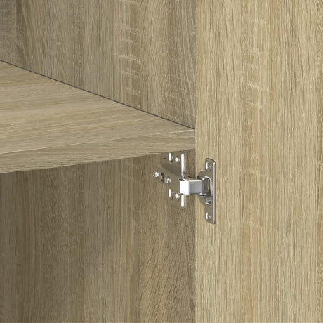 Highboard 70X42.5X185 Cm Engineered Wood
