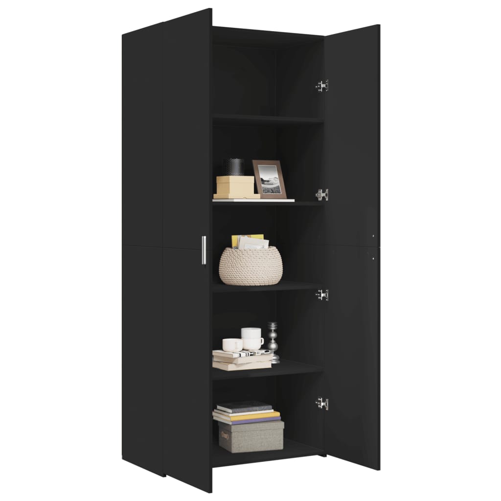 Highboard 80X42.5X185 Cm Engineered Wood
