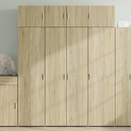 Highboard 80X42.5X185 Cm Engineered Wood