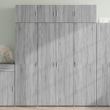 Highboard 80X42.5X185 Cm Engineered Wood