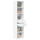Highboard 40X42.5X185 Cm Engineered Wood