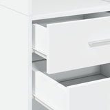 Highboard 40X42.5X185 Cm Engineered Wood