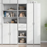 Highboard 40X42.5X185 Cm Engineered Wood